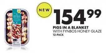 Woolworths Pigs in a blanket with fynbos honey glaze offer