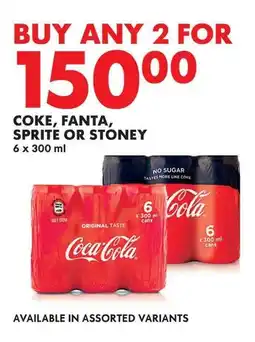 Woolworths Coke, fanta, sprite or stoney offer