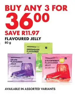 Woolworths Flavoured jelly offer