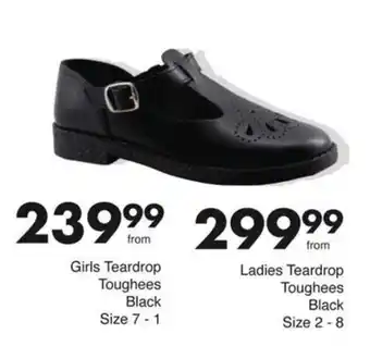 Save Hyper Ladies Teardrop Toughees Black offer