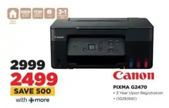 HiFi Corp Canon PIXMA G2470 offer