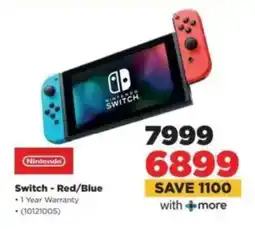 HiFi Corp Nintendo Switch - Red/Blue offer