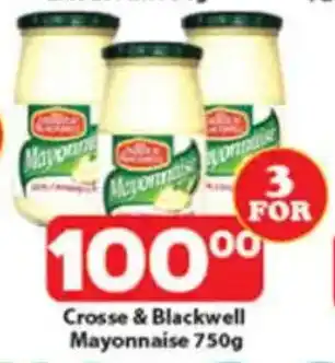 Check Save Crosse & Blackwell Mayonnaise offer