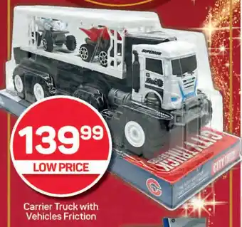 Pick n Pay Carrier Truck with Vehicles Friction offer