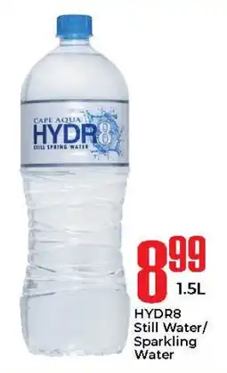 Elite Cash & Carry HYDR8 Still Water/ Sparkling Water offer