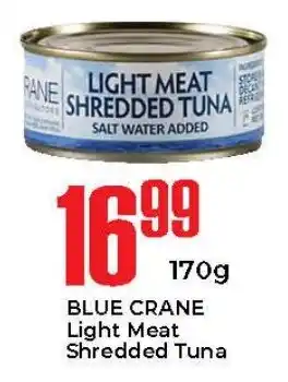 Elite Cash & Carry BLUE CRANE Light Meat Shredded Tuna offer