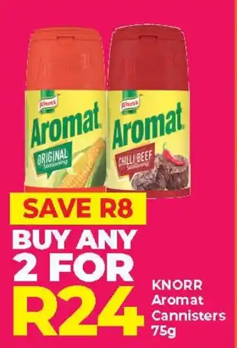 Elite Cash & Carry KNORR Aromat Cannisters offer