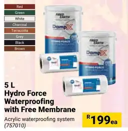 Builders Warehouse Hydro Force Waterproofing with Free Membrane offer