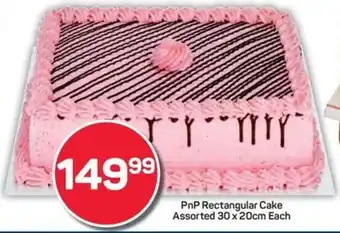 Pick n Pay PnP Rectangular Cake Assorted offer