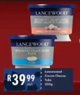 President Hyper Lancewood Cream Cheese Tubs offer