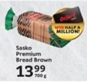 Oxford Freshmarket Sasko Premium Bread Brown offer