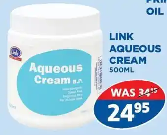 Link Pharmacy Link Aqueous Cream offer