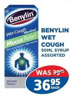 Link Pharmacy Benylin wet cough syrup assorted offer