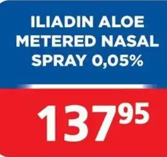 Link Pharmacy Iliadin aloe metered nasal spray 0,05% offer