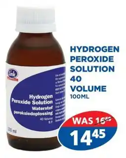 Link Pharmacy Hydrogen peroxide solution 40 Volume offer