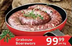 Oxford Freshmarket Grabouw Boerewors offer