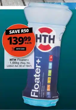 Checkers HTH Floater+ offer