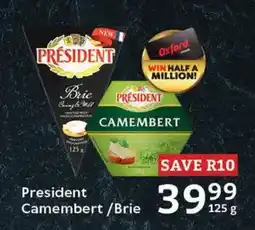 Oxford Freshmarket President Camembert/Brie offer