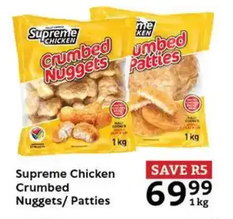 Oxford Freshmarket Supreme Chicken Crumbed Nuggets/Patties offer