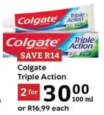 Oxford Freshmarket Colgate Triple Action offer