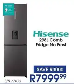 Hirsch's Hisense Comb Fridge No Frost offer