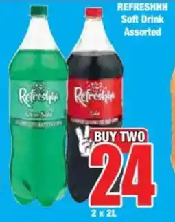 Boxer REFRESHHH Soft Drink Assorted offer