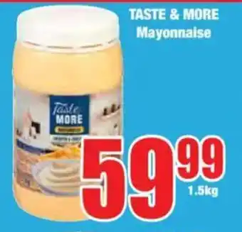 Boxer TASTE & MORE Mayonnaise offer