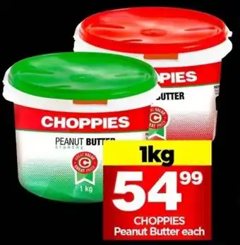 Choppies CHOPPIES Peanut Butter offer