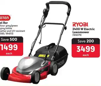 Makro RYOBI 2400 W Electric Lawnmower offer