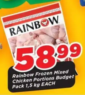 OK Grocer Rainbow Frozen Mixed Chicken Portions Budget Pack offer