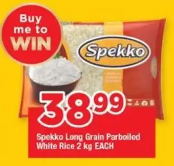 OK Grocer Spekko Long Grain Parboiled White Rice offer