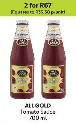 Makro ALL GOLD Tomato Sauce offer