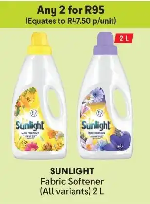 Makro SUNLIGHT Fabric Softener offer