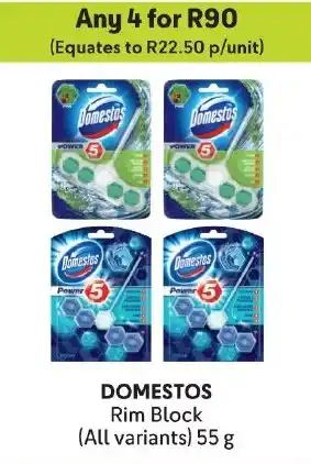 Makro DOMESTOS Rim Block offer