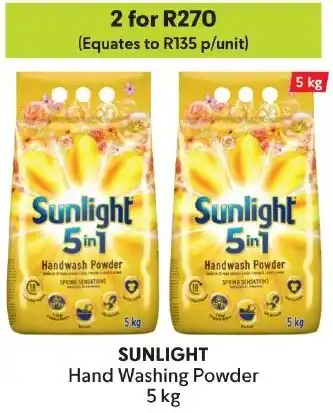 Makro SUNLIGHT Hand Washing Powder offer