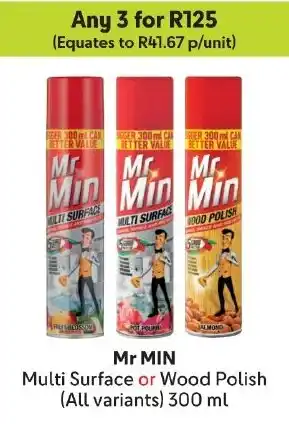 Makro Mr MIN Multi Surface or Wood Polish offer