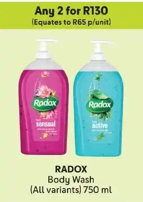 Makro RADOX Body Wash offer