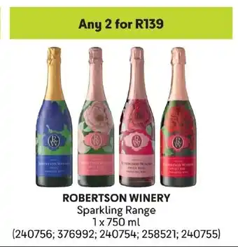 Makro ROBERTSON WINERY Sparkling Range offer