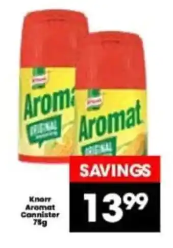 Super Save Knorr Aromat Cannister offer
