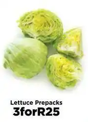 Food Lover's Market Lettuce Prepacks-For 3 offer