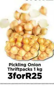 Food Lover's Market Pickling Onion Thriftpacks-For 3 x 1Kg offer