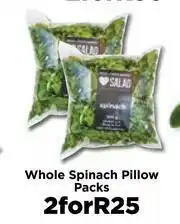 Food Lover's Market Whole Spinach Pillow Packs-For 2 offer