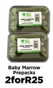 Food Lover's Market Baby Marrow Prepacks-For 2 offer