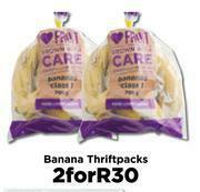Food Lover's Market Banana Thriftpacks-For 2 offer