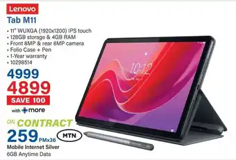 Incredible Connection Lenovo Tab M11 offer