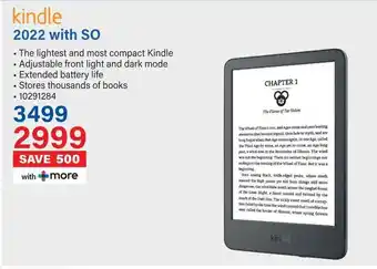 Incredible Connection Kindle 2022 with SO offer