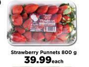 Strawberry Punnets-800g Each
