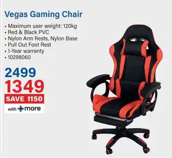 Incredible Connection Vegas Gaming Chair offer