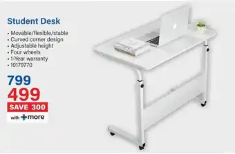 Incredible Connection Student Desk offer