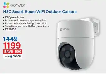 Incredible Connection EZVIZ H8C Smart Home WiFi Outdoor Camera offer